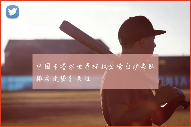 中国卡塔尔世界杯积分榜出炉各队排名走势引关注